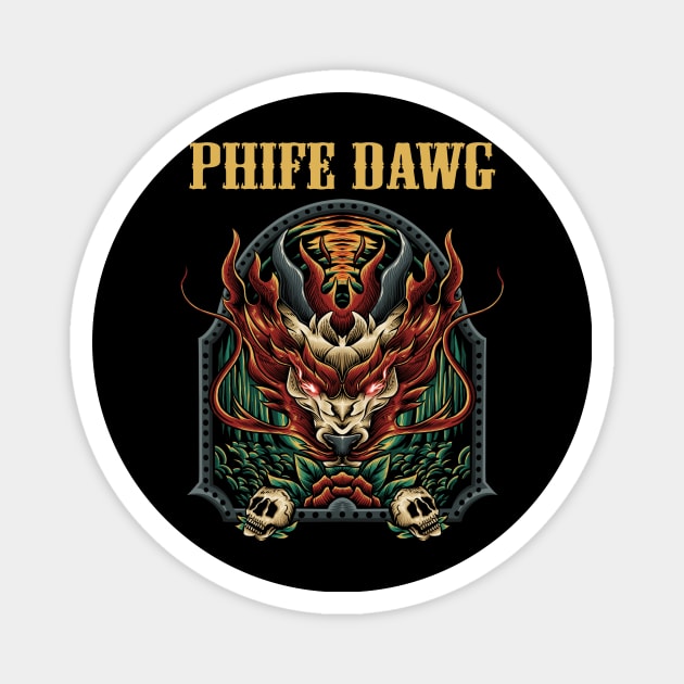 PHIFE DAWG BAND Magnet by Bronze Archer